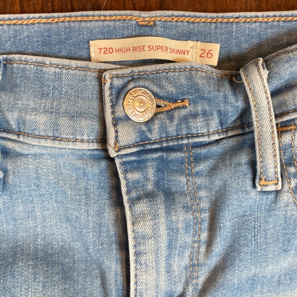 Levi’s Super Skinny High Rose Jeans - Picture 5 of 5